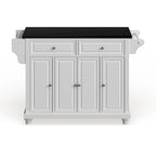 Cambridge Granite Top Full Size Kitchen Island/Cart - 18d x 51.5w x 36h