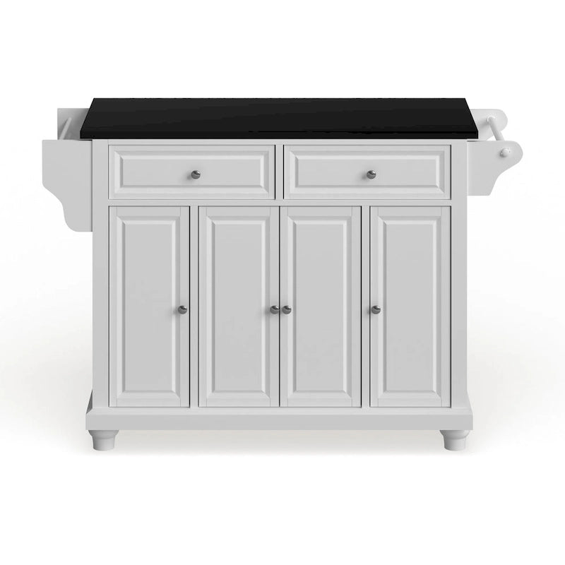 Cambridge Granite Top Full Size Kitchen Island/Cart - 18d x 51.5w x 36h