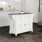  Cambridge Stainless Steel Top Full Size Kitchen Island/Cart - 18d x 51.5w x 36h