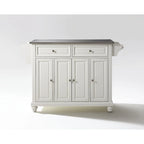 Cambridge Stainless Steel Top Full Size Kitchen Island/Cart - 18d x 51.5w x 36h