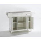 Cambridge Stainless Steel Top Full Size Kitchen Island/Cart - 18d x 51.5w x 36h