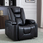 Power Leather Recliner Chair Home Theater Seating Soft