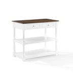 Caitlyn Wood Top Kitchen Island - 23.63d x 42w x 36.25h