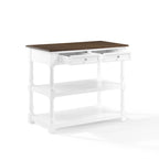 Caitlyn Wood Top Kitchen Island - 23.63d x 42w x 36.25h