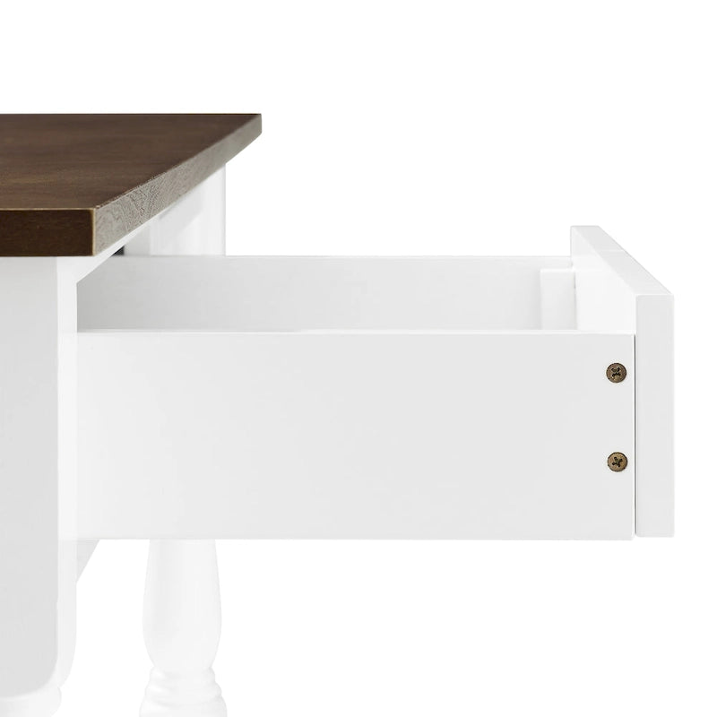 Caitlyn Wood Top Kitchen Island - 23.63d x 42w x 36.25h