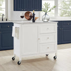  Soren Stainless Steel Top Kitchen Island/Cart - 18.13d x 42.13w x 37.5h
