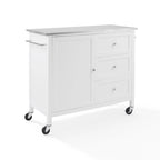 Soren Stainless Steel Top Kitchen Island/Cart - 18.13d x 42.13w x 37.5h