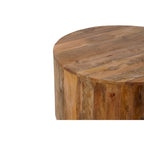 Carolina Living Krissa 30 Round Mango Wood Coffee Table