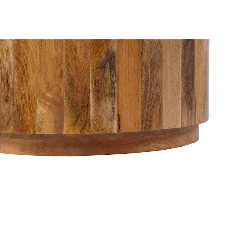 Carolina Living Krissa 30 Round Mango Wood Coffee Table