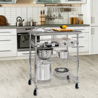 Stainless-Steel Utility Cart NSF, 30 W x 20 D x 36 H - N/A