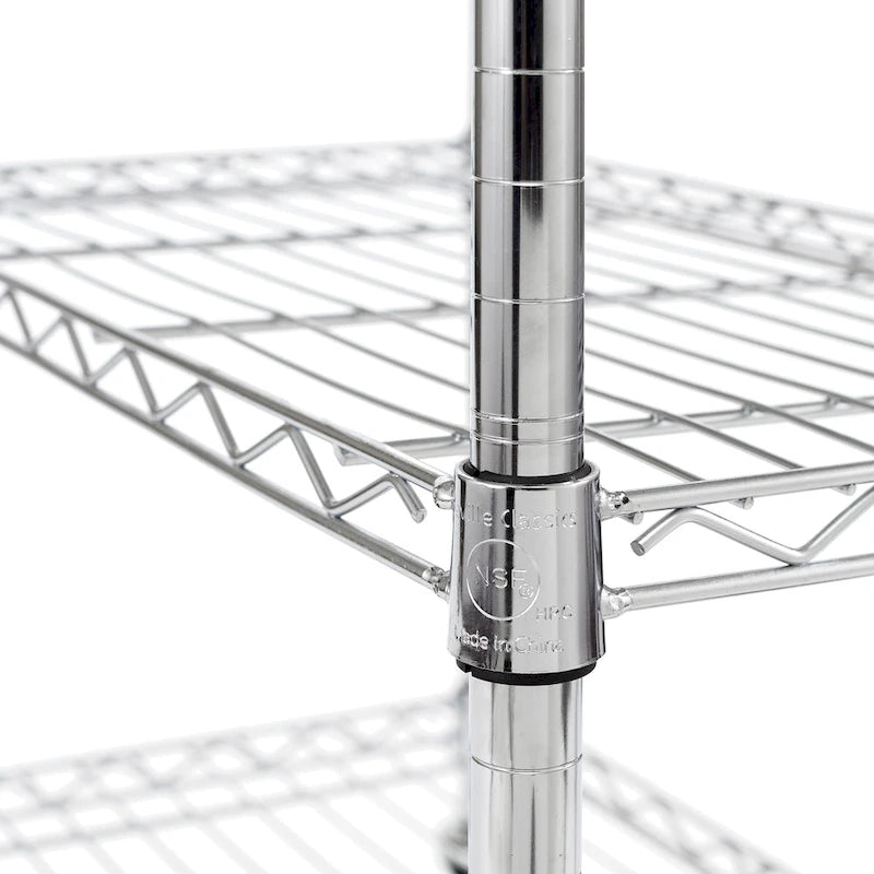 Stainless-Steel Utility Cart NSF, 30 W x 20 D x 36 H - N/A
