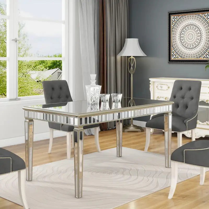 Contemporary Rectangular Dining Table