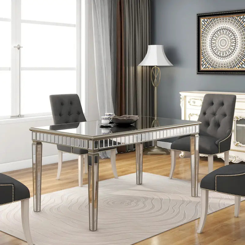 Contemporary Rectangular Dining Table