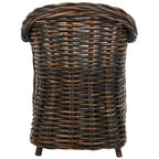 SAFAVIEH Styliani Natural Rattan Club Chair - 27.5 x 27.5 x 35.5 - 28Wx28Dx36H