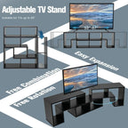 TV Stand - 3-Piece Modular - For TVs up to 65"