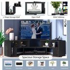 TV Stand - 3-Piece Modular - For TVs up to 65"