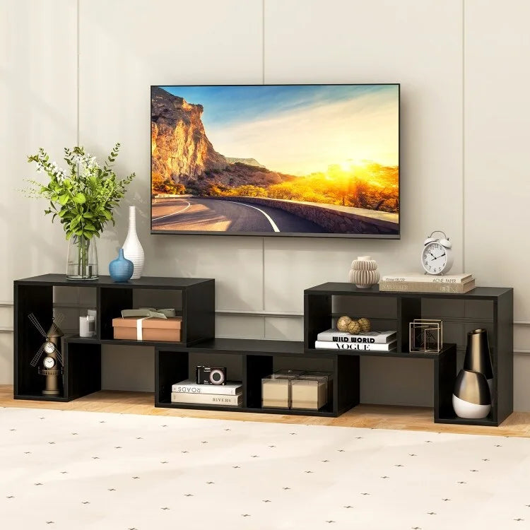 TV Stand - 3-Piece Modular - For TVs up to 65"