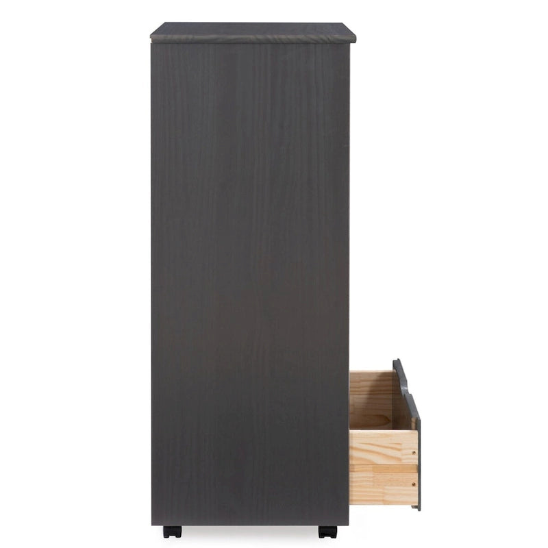 40 Gray Rolling Storage Cabinet with 8 Drawer