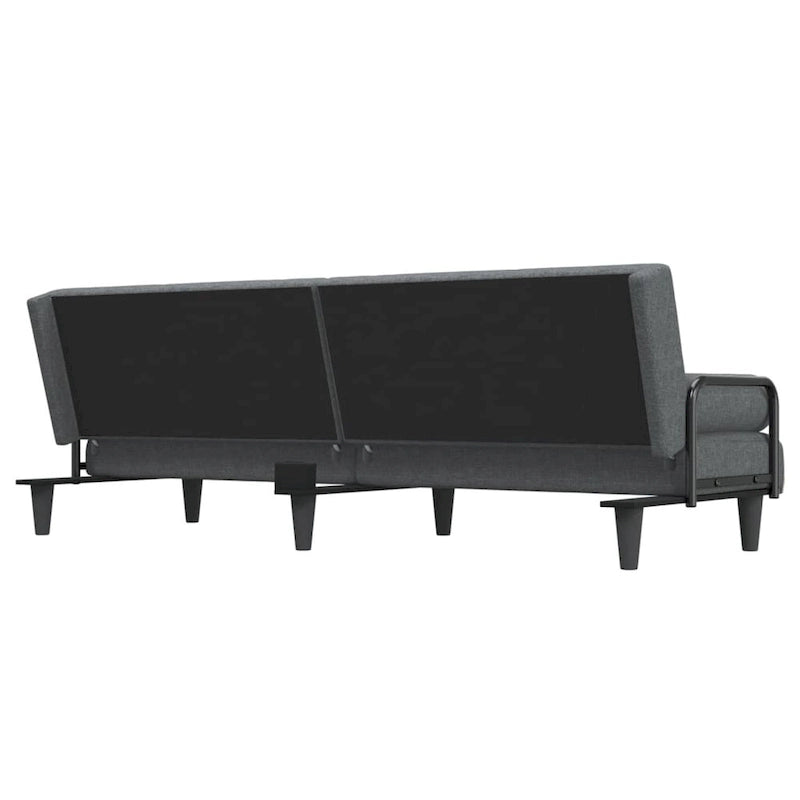 vidaXL Sleeper Sofa with Armrests Sofa Couch Recliner Chair Loveseat Fabric - 80.7 x 35 x 27.6