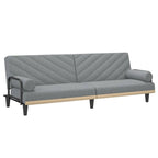 vidaXL Sleeper Sofa with Armrests Sofa Couch Recliner Chair Loveseat Fabric - 80.7 x 35 x 27.6