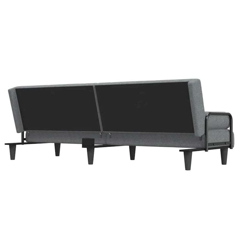 vidaXL Sleeper Sofa with Armrests Sofa Couch Recliner Chair Loveseat Fabric - 80.7 x 35 x 27.6