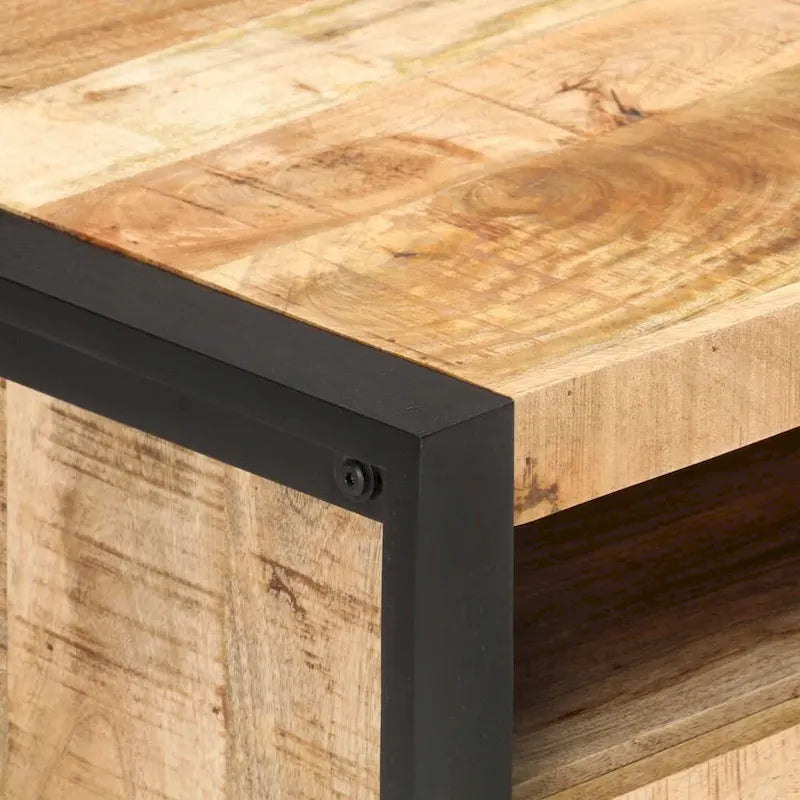 vidaXL Coffee Table Living Room End Table Accent Side Sofa Table Solid Wood