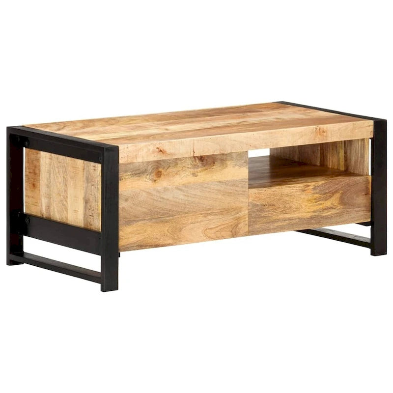 vidaXL Coffee Table Living Room End Table Accent Side Sofa Table Solid Wood