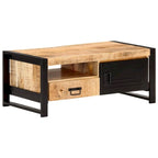 vidaXL Coffee Table Living Room End Table Accent Side Sofa Table Solid Wood