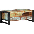 vidaXL Coffee Table Living Room End Table Accent Side Sofa Table Solid Wood