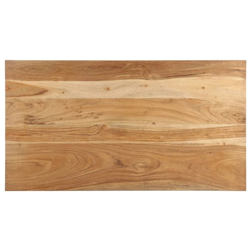 vidaXL Coffee Table 43.3x23.6x13.8 Solid Acacia Wood - 43.3 x 23.6 x 13.8