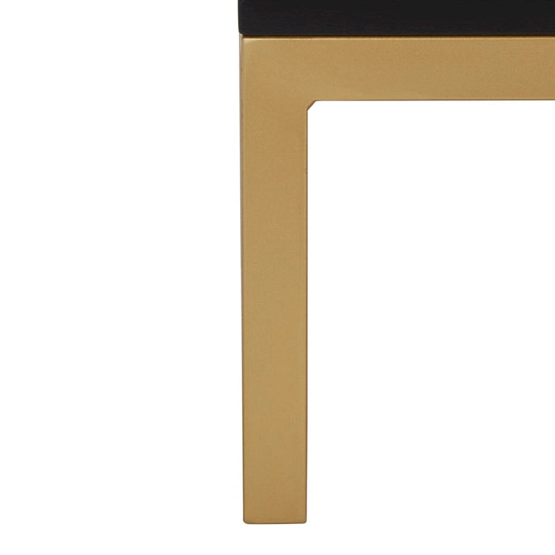 SAFAVIEH Cristen 1 Shelf Rattan Media Stand - 54 W x 15 D x 22 H - 54Wx15Dx22H