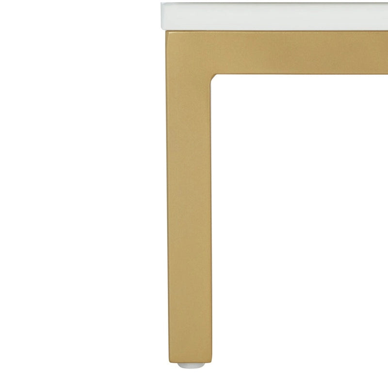 SAFAVIEH Cristen 1 Shelf Rattan Media Stand - 54 W x 15 D x 22 H - 54Wx15Dx22H