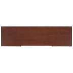 SAFAVIEH Cristen 1 Shelf Rattan Media Stand - 54 W x 15 D x 22 H - 54Wx15Dx22H
