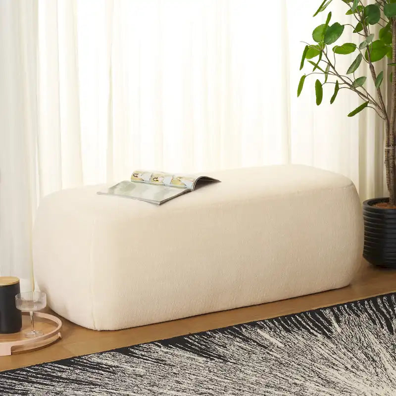 SAFAVIEH Xena Rectangular Ottoman