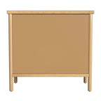 Lennon 3 Drawer Rounded Leg Wood Dresser