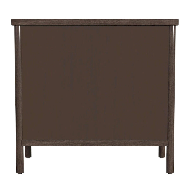 Lennon 3 Drawer Rounded Leg Wood Dresser
