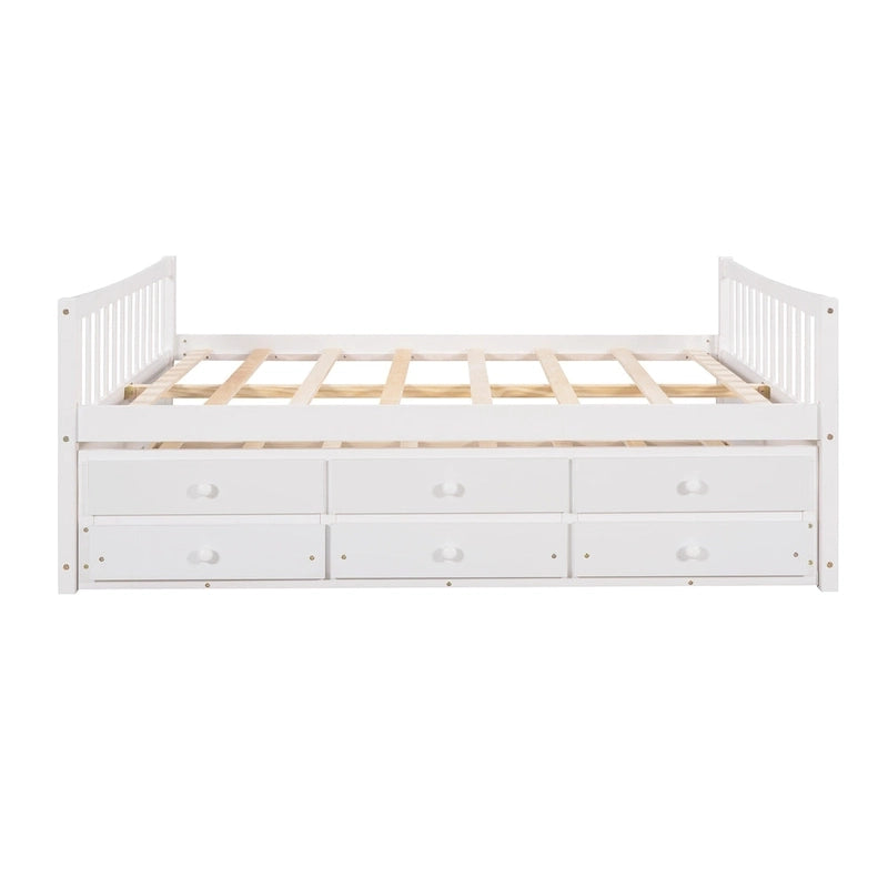 Daybed with Trundle and Drawers