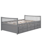 Daybed with Trundle and Drawers