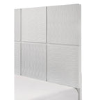 Sim 5 Piece White Panel Bedroom Set