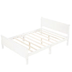 Oaks Aura Wood Platform Bed Twin Bed Frame Mattress Foundation Sleigh Bed with Headboard/Footboard/Wood Slat Support