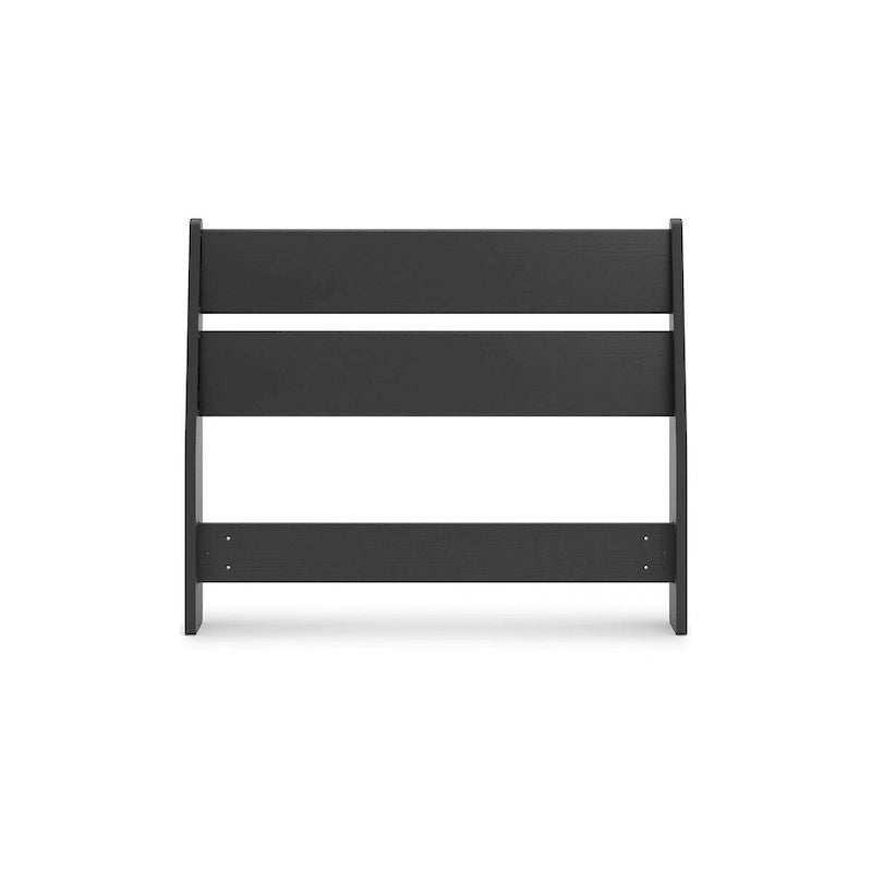 Signature Design by Ashley Socalle Black Panel Headboard with Dresser and Nightstand