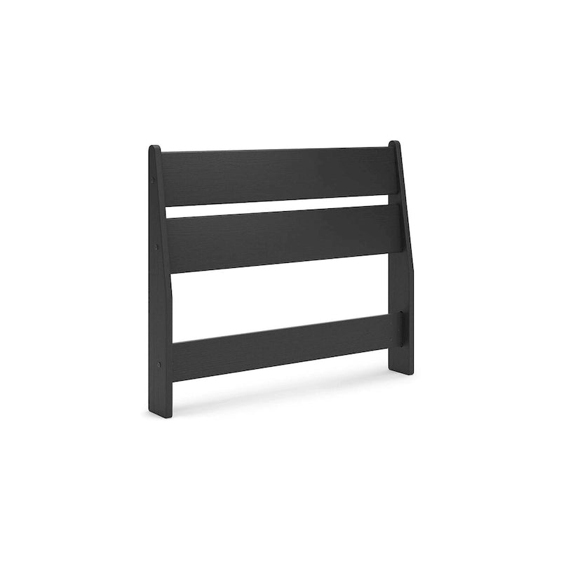Signature Design by Ashley Socalle Black Panel Headboard with Dresser and Nightstand