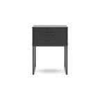 Signature Design by Ashley Socalle Black Panel Headboard with Dresser and Nightstand