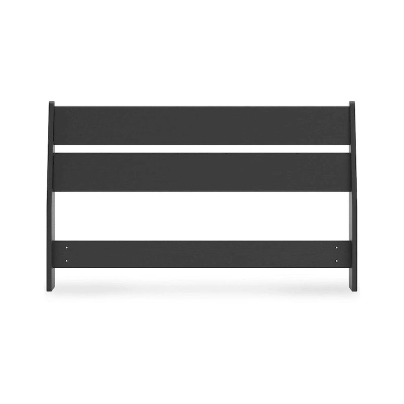 Signature Design by Ashley Socalle Black Panel Headboard with Dresser and Nightstand