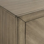 Roundhill Furniture Arena Contemporary Wood Bedroom Set: Panel Bed, Dresser, Mirror, Nightstand, Chest in Antique Gray
