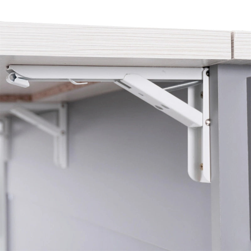 Kitchen Island with Trash Can Storage Cabinet by