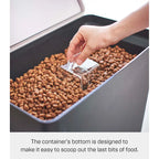Rolling Airtight Pet Food Container (25 lbs.), Polypropylene, Extra Large, 6.6 gallons, 25 liters