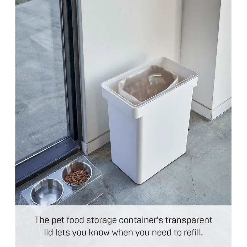 Rolling Airtight Pet Food Container (25 lbs.), Polypropylene, Extra Large, 6.6 gallons, 25 liters