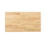Contemporary Wood Kitchen Cart with Wheels Drawers and Cabinet by