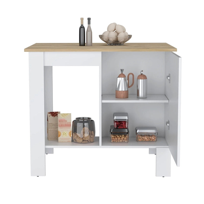 Wooden Kitchen Island